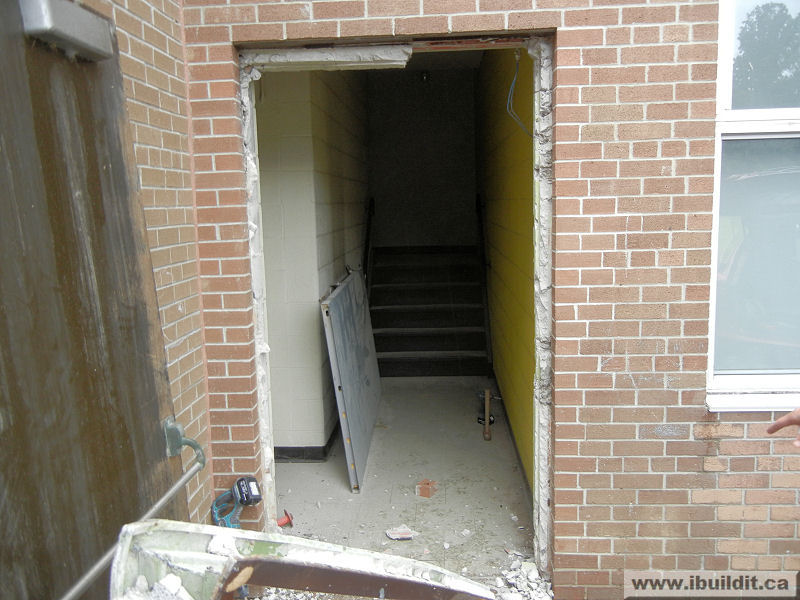 Installing a Metal Frame and Door IBUILDIT.CA